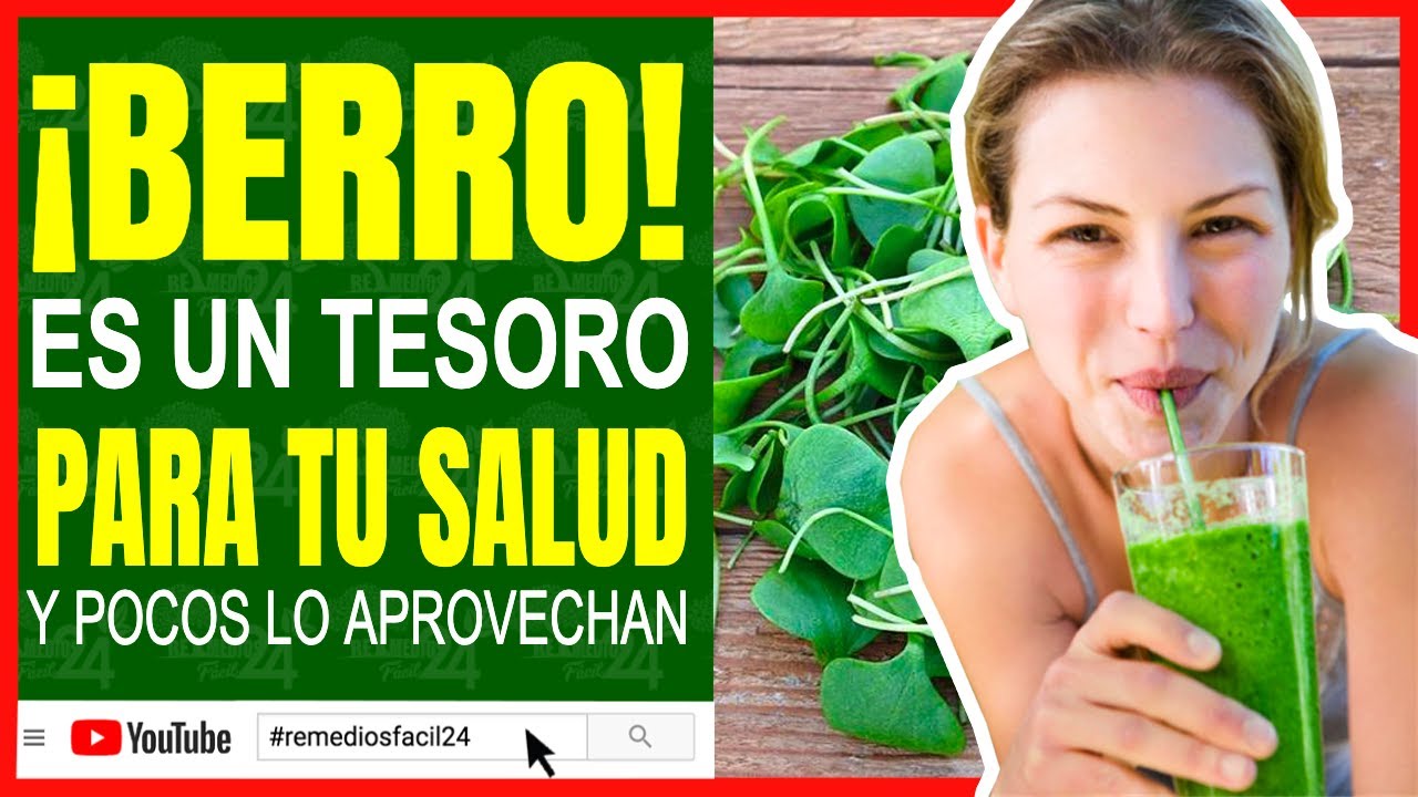 Para Que Sirve El BERRO Como Planta Medicinal - Beneficios del Berro Para La Salud