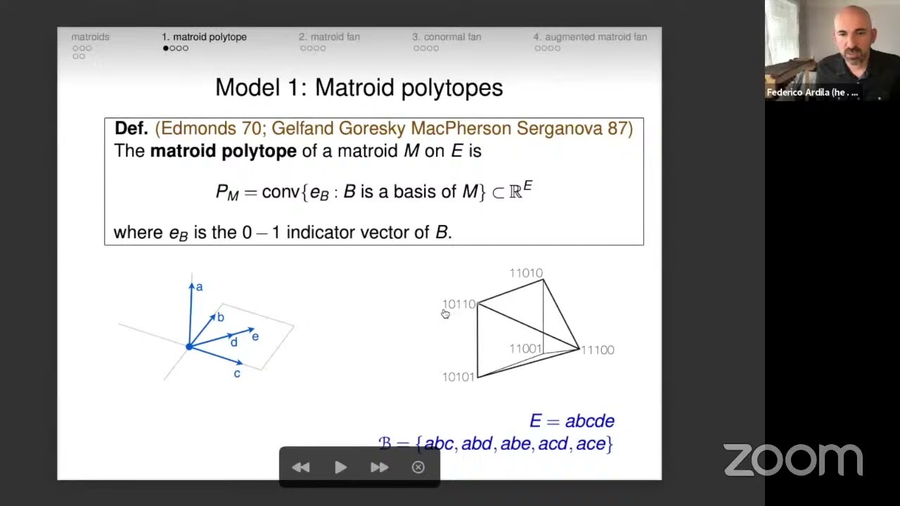 Federico Ardila: The geometry of geometries: matroid theory, old and new