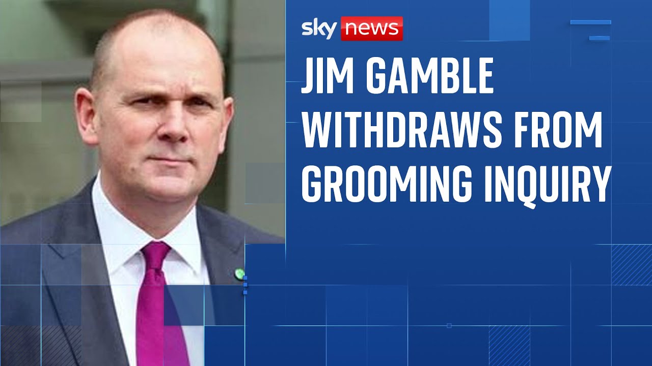 Former police officer Jim Gamble withdraws from grooming gangs inquiry