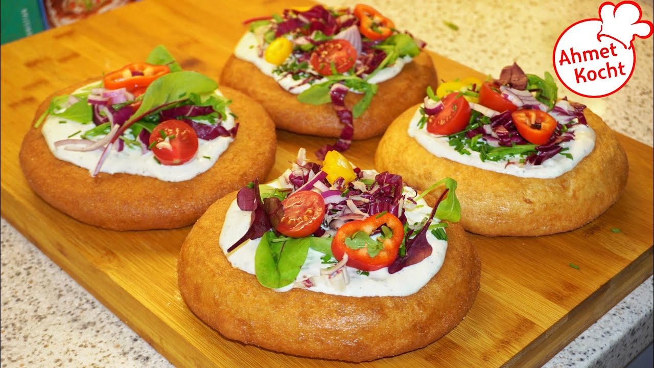 Langos | Ahmet Kocht | ungarisch kochen | Folge 599