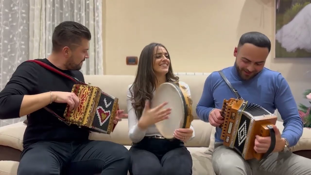 TARANTELLA CALABRESE A DUE ORGANETTI A PASSU LENTU - FORTUNATO & VALENTINA CON FRANCESCO DONATO