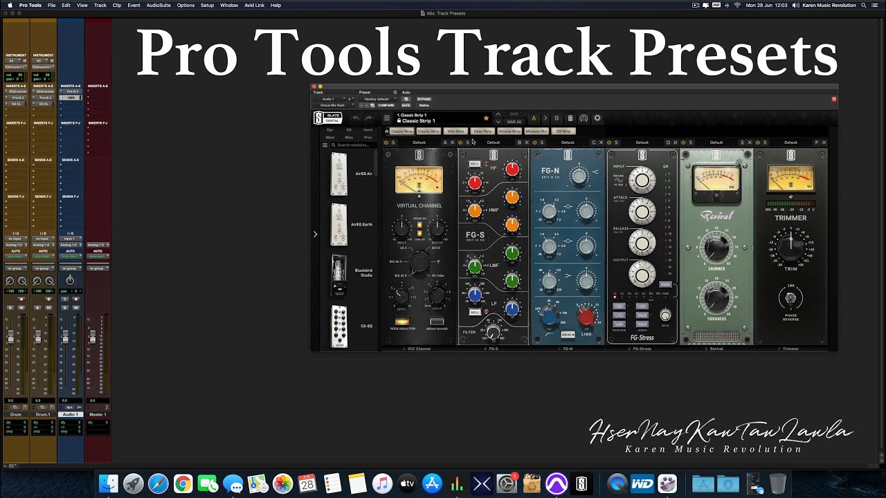 Pro Tools Track Presets [Featuring Karen Language]