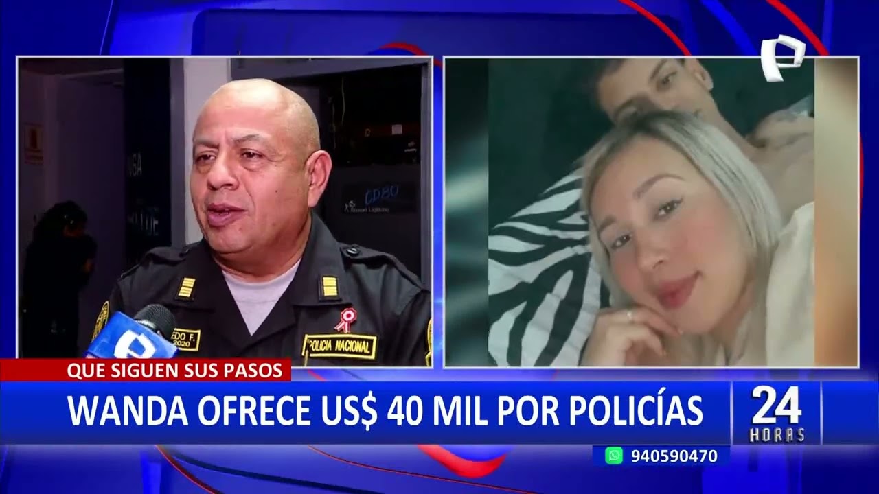 Coronel PNP a Wanda del Valle tras amenazas: 