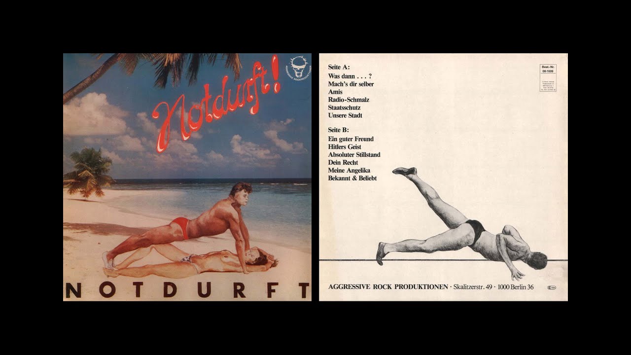 NOTDURFT LP Notdurft (1982, Aggressive Rockproduktionen)