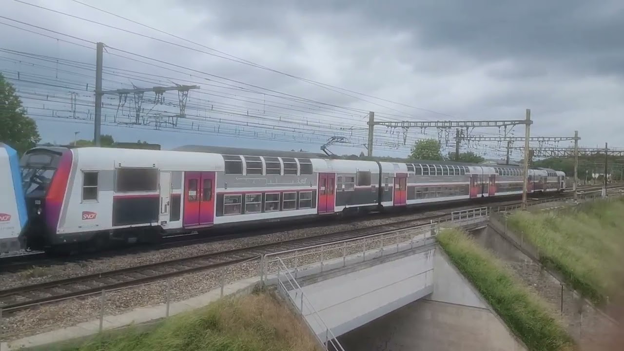 Spot Trains à Bretigny (91) TER, IC, Infra, RER C, FRET