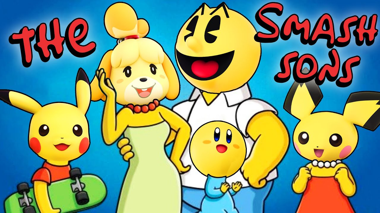 СИМПСОНЫ В SMASH BROS