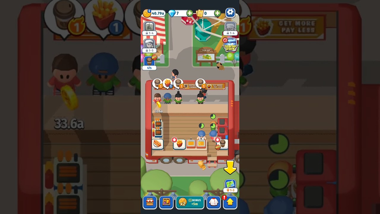 Food venture inc: IDLE tycoon #vandalz 