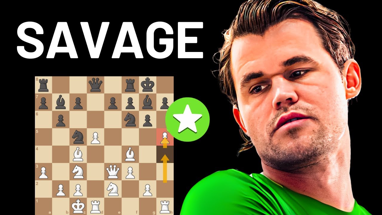 Carlsen RUINS Poor Grandmaster With Double Brilliancy