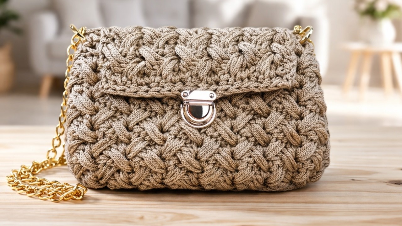 Bolsa Venus em fio nautico