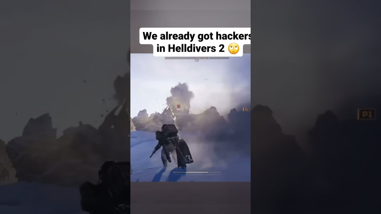 We Got Hackers in Helldivers 2&hellip;A PVE Game&hellip;🤣😭🙄