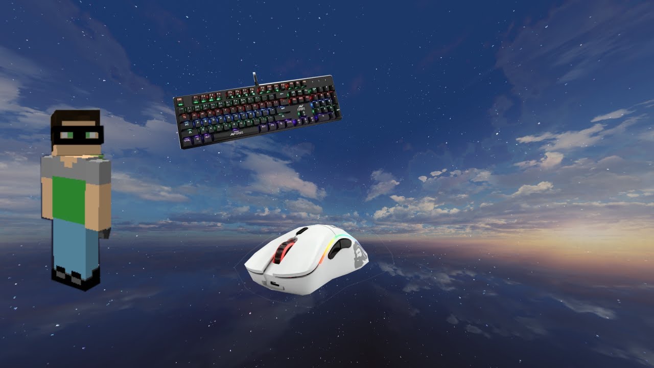 Bedwars ASMR with Glorious Model D Wireless