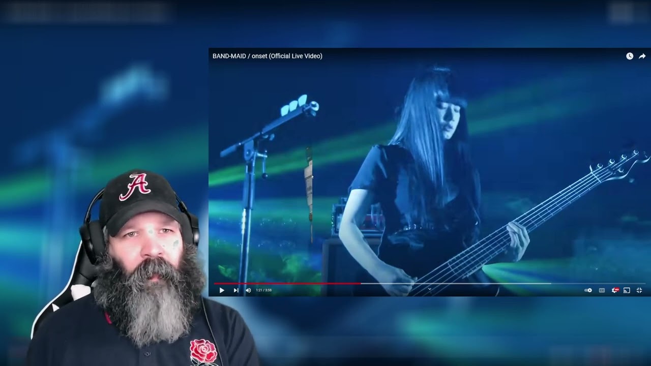American Reacts to Band-Maid Onset (Official Live Video)