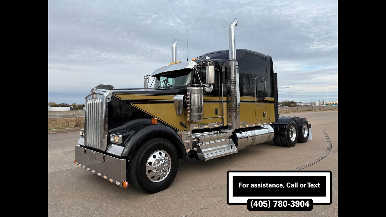 *SOLD* Used 2022 W900L 605HP Studio Sleeper for Sale #kenworth #kenworthw900
