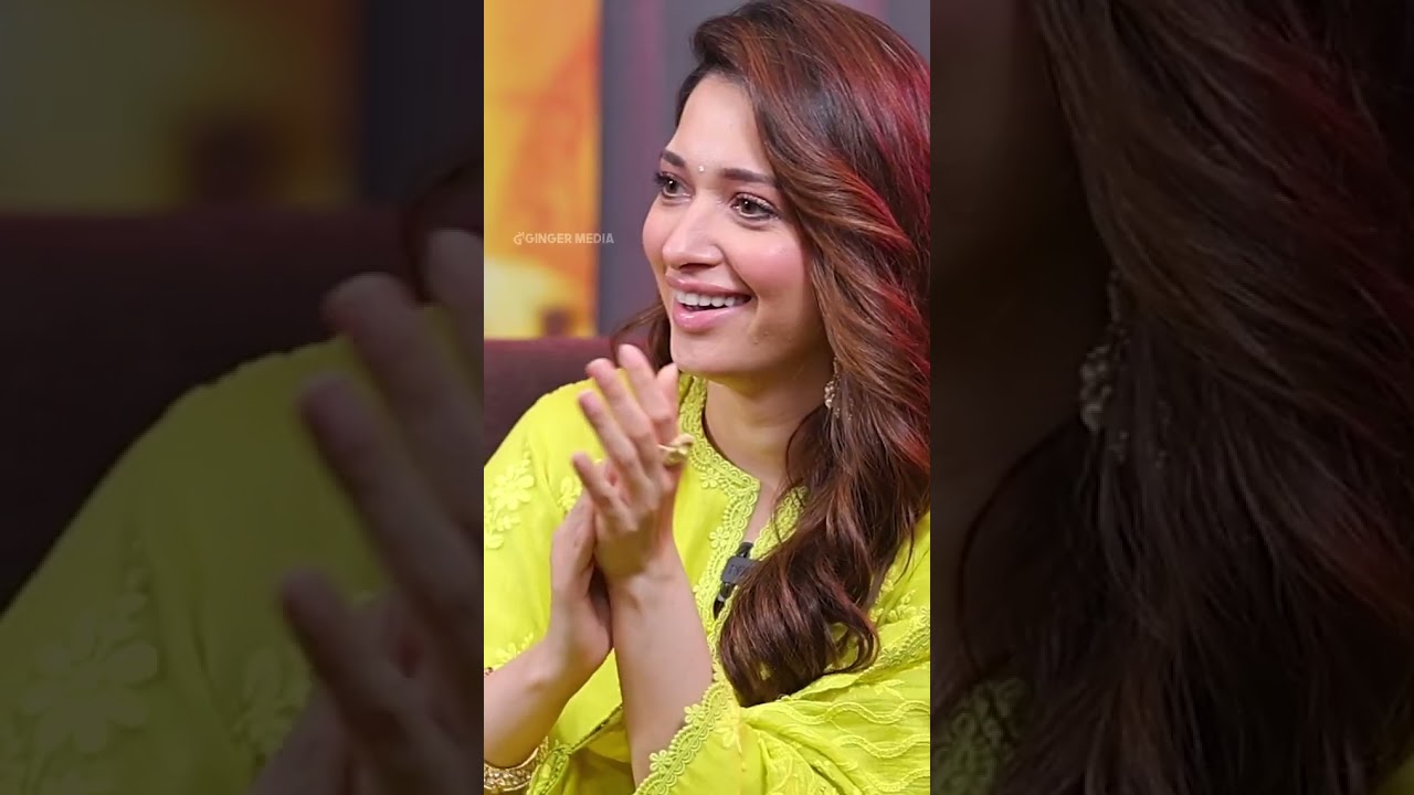 TAMANNA BHATIA  ABOUT DILEEP  | BANDRA | GINGER MEDIA #shorts
