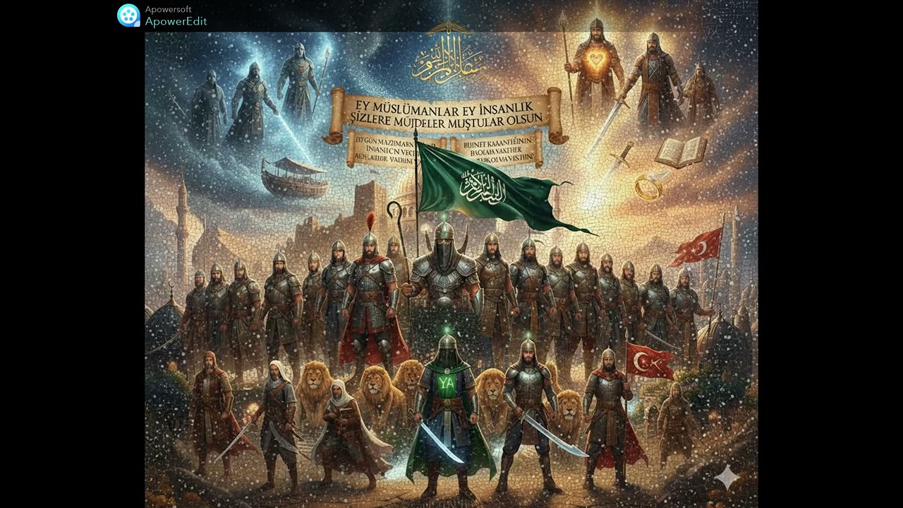 Ey insanlık Müjdeler olsun  Muhammedler indiler gökten bu gün-Bir Hakikat sırrı