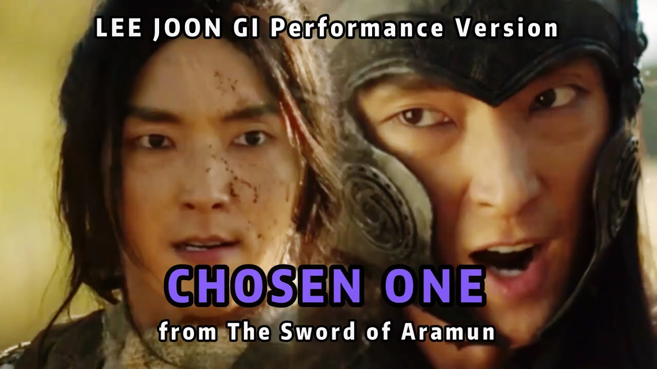 CHOSEN ONE The Sword of Aramun fan music video (Eng lyrics) Lee Joon Gi performance ver #이준기 #아라문의검