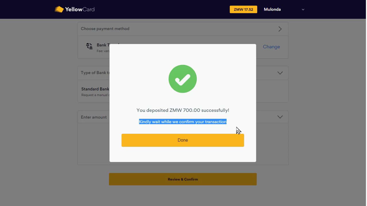 Buying and Selling Crypto in Zambia Using Airtel Money and Bank: Yellow Card Review and Tutorial