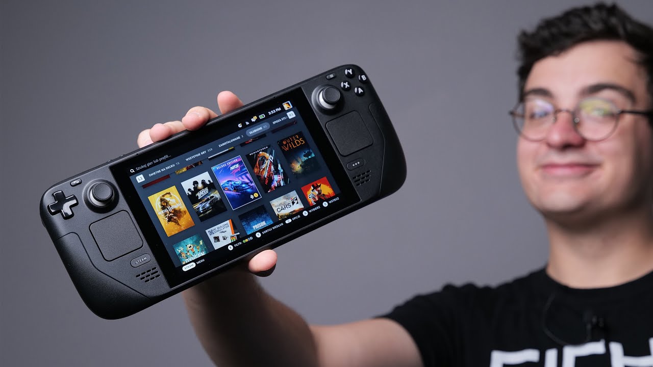 W końcu UNBOXING Steam Deck'a
