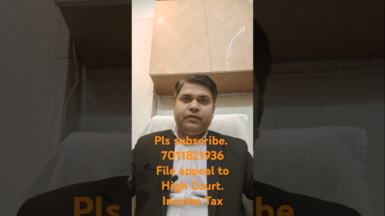 File appeal to High Court under Income Tax#lawyerservices#incometaxlitigation