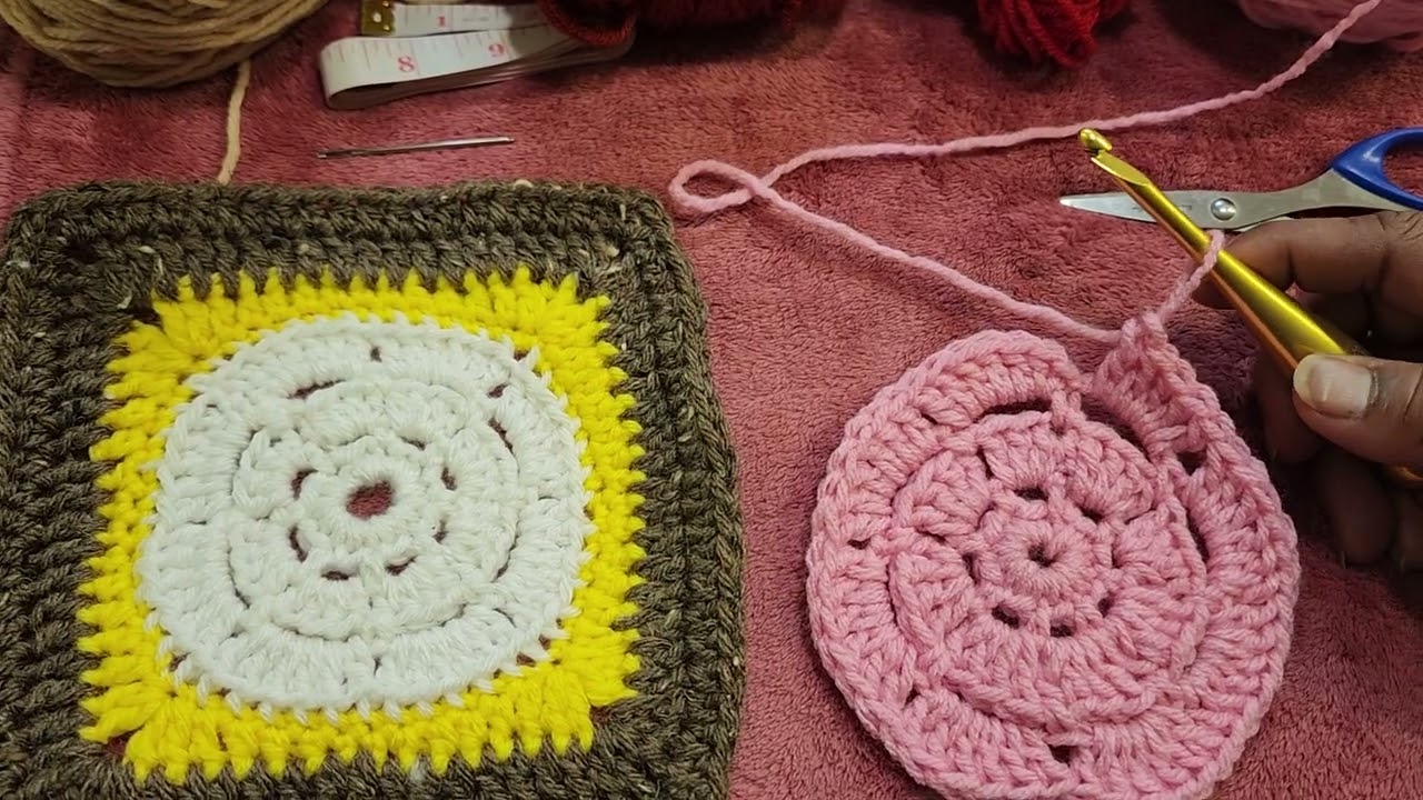 2026 Square Blanket Challenge #1 - Cropped Circles. Pt. 1