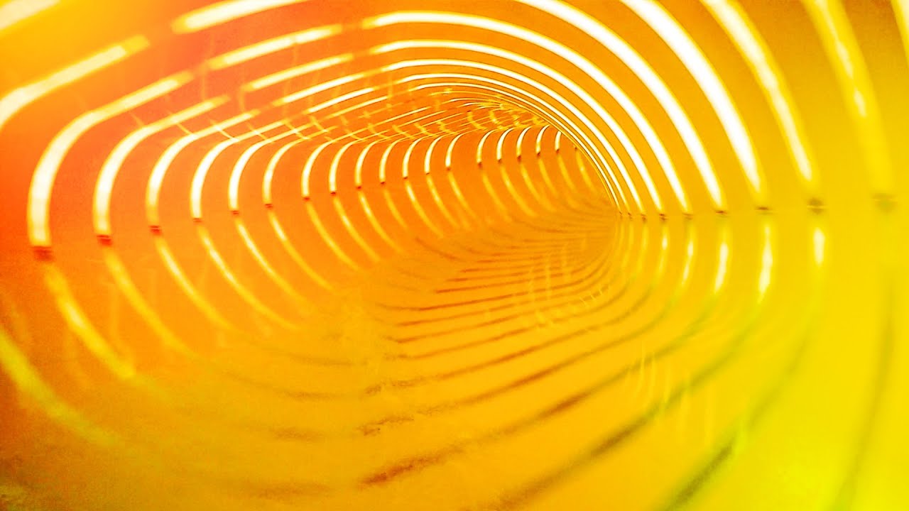 Xtube Oval Water Slide at Hylliebadet Malmö, Sweden