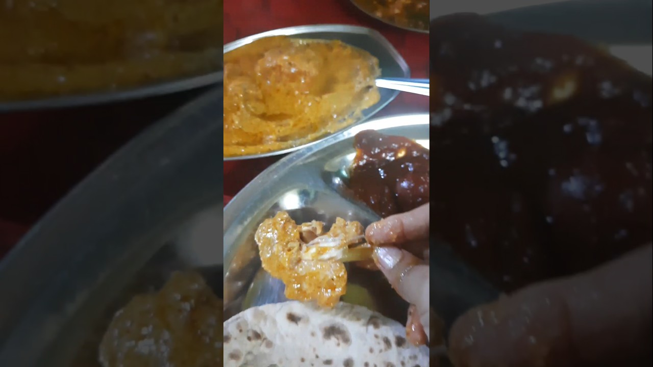 The delicious food in Punjabi Dhaba | Burdwan | Butter Roti | Chiken Butter Masala | Egg Tarka