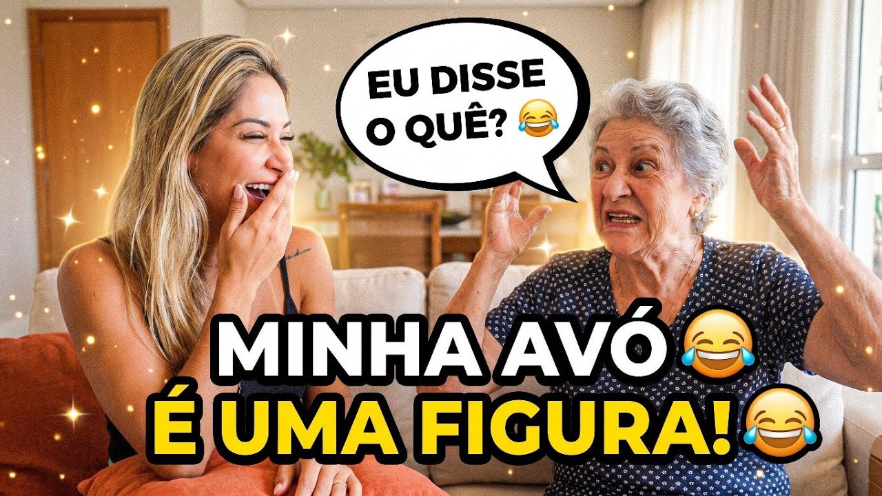 Minha avo e uma figura Morri de rir com ela. #MairaCardi #Vo #Avo #eua #orlando
