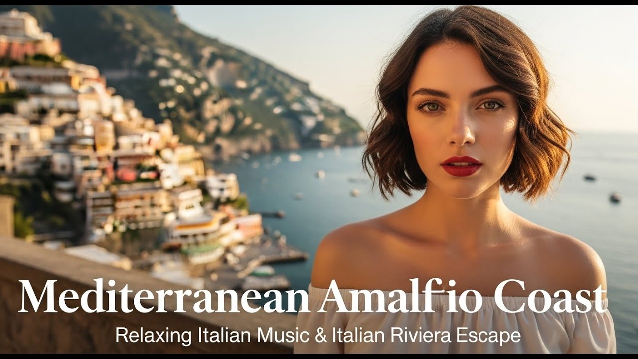 Sailing the Amalfi Coast 💞 Romantic Italian Lounge Music for Dreamy Nights by the Sea