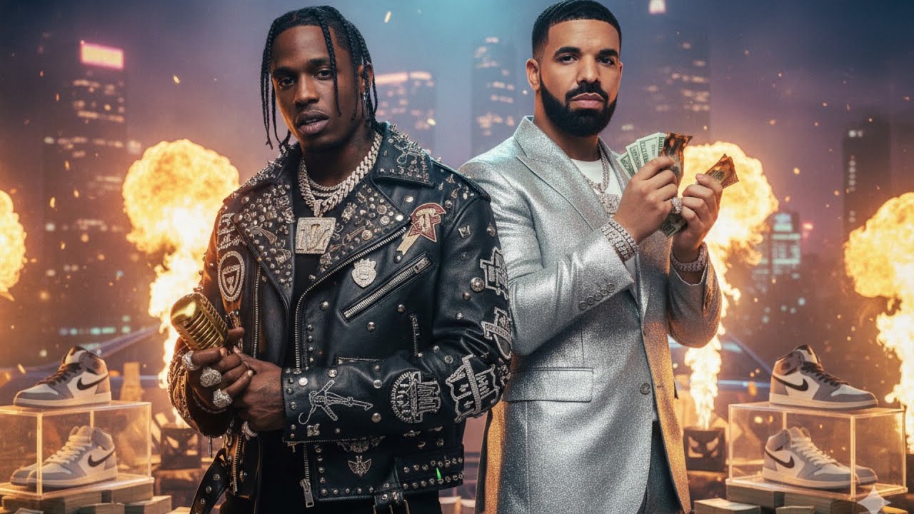 Drake & Travis Scott - TITANIUM ECLIPSE (ft. Travis Scott, Cardi B) | (Official Lyrics Video) 2026