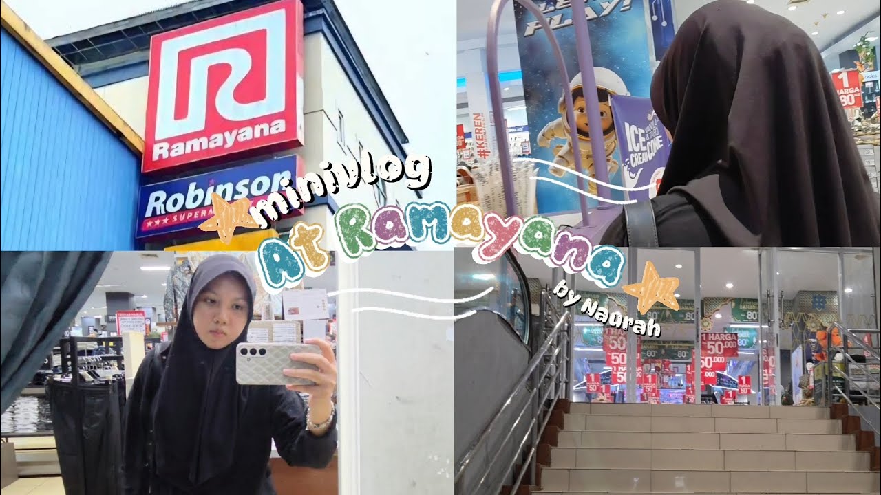Journey Vlog in Ramayana | English Practical Exam | Adinda Naurah Meichica Yanri | XII-J