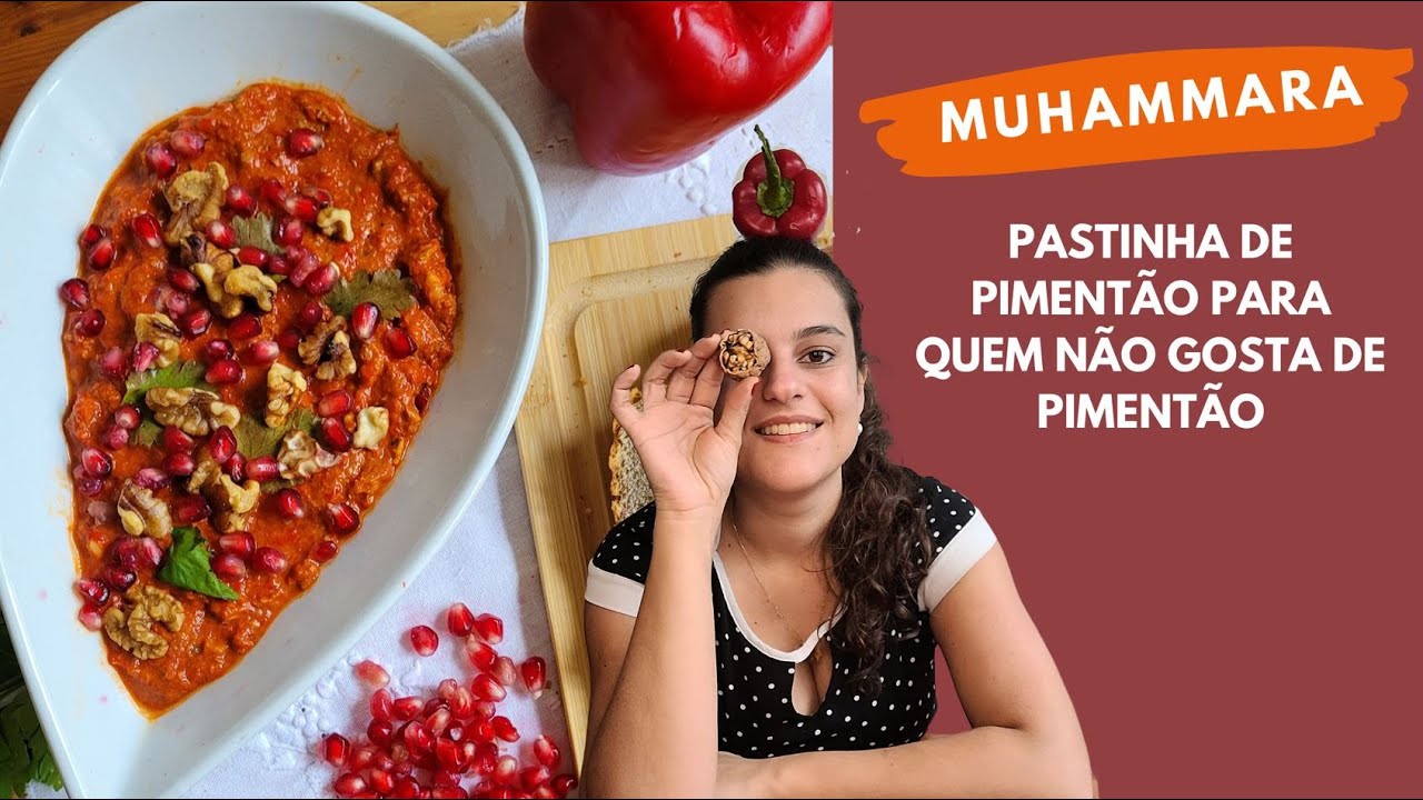 Muhammara: A Melhor Receita de Pasta de Pimentão e Nozes (Mesmo quem não gosta de Pimentão!)