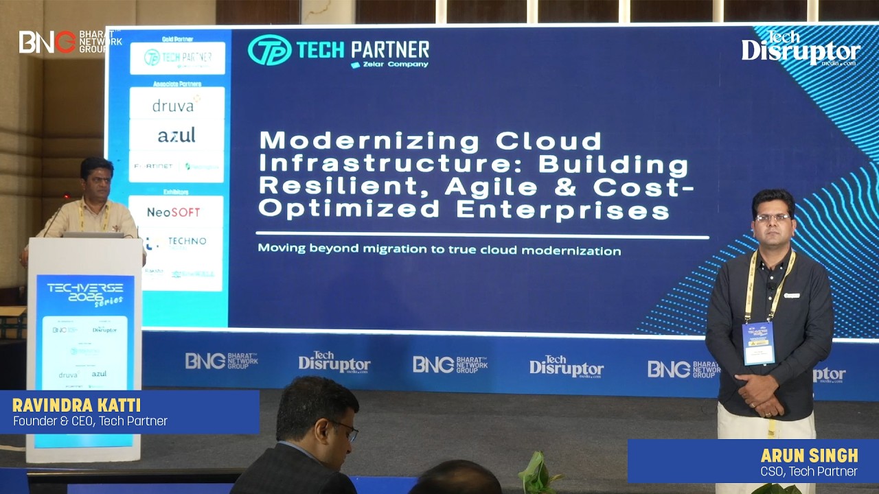Technical Presentation by Arun Singh, CSO & Ravindra Katti, Founder & CEO, Tech Partner