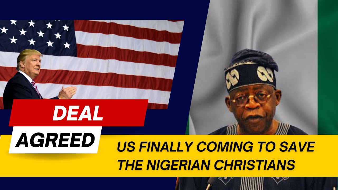 Nigeria US security deal : US finally coming to save the Nigerian christians. 