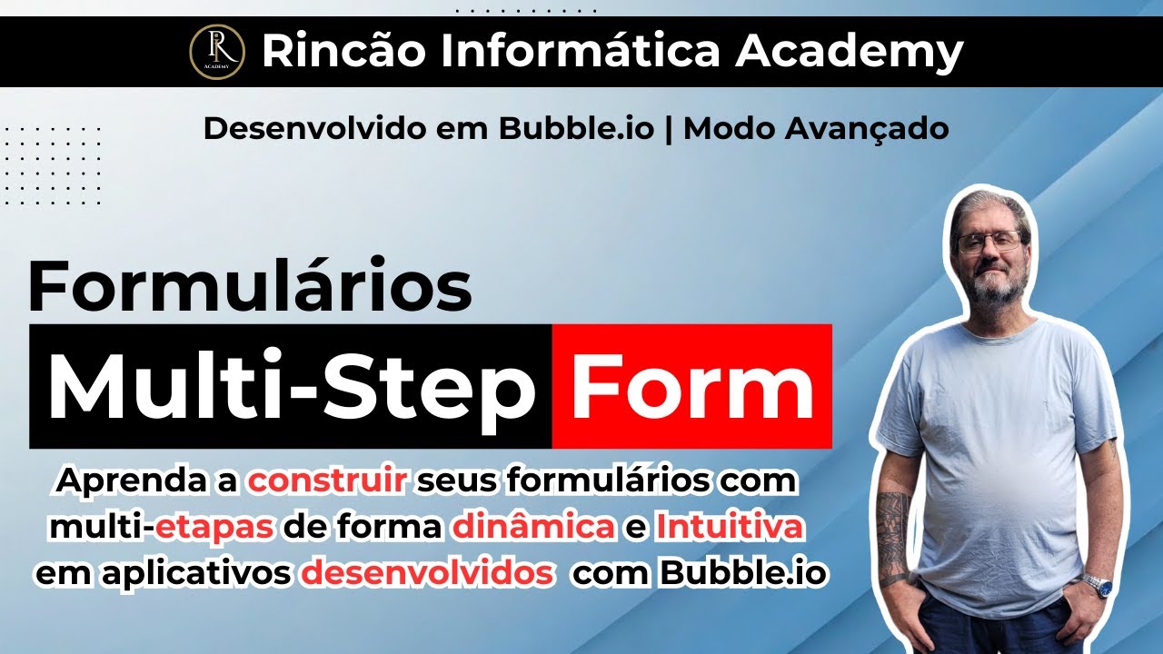 Como Criar Formulários Multi-Step-Form no Bubble.io | Guia Completo | #multistepformbubble