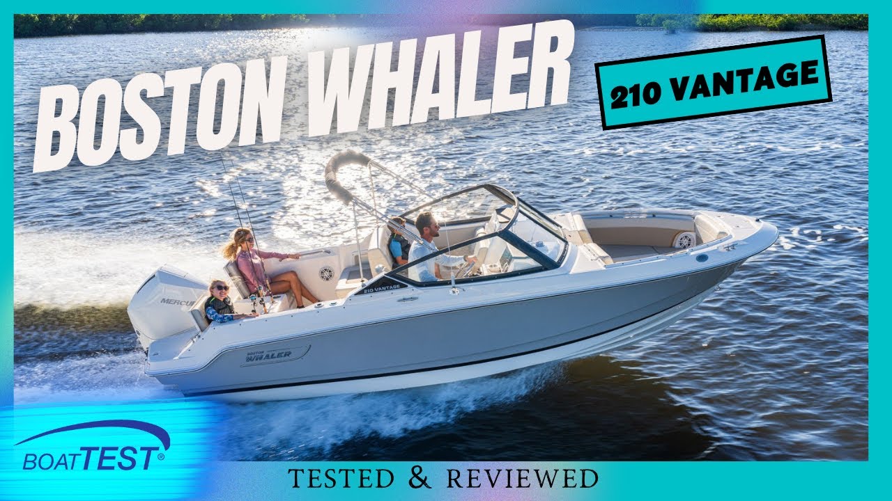 Boston Whaler 210 Vantage 2024: полные морские испытания, эксплуатационные данные и пошаговое рук...