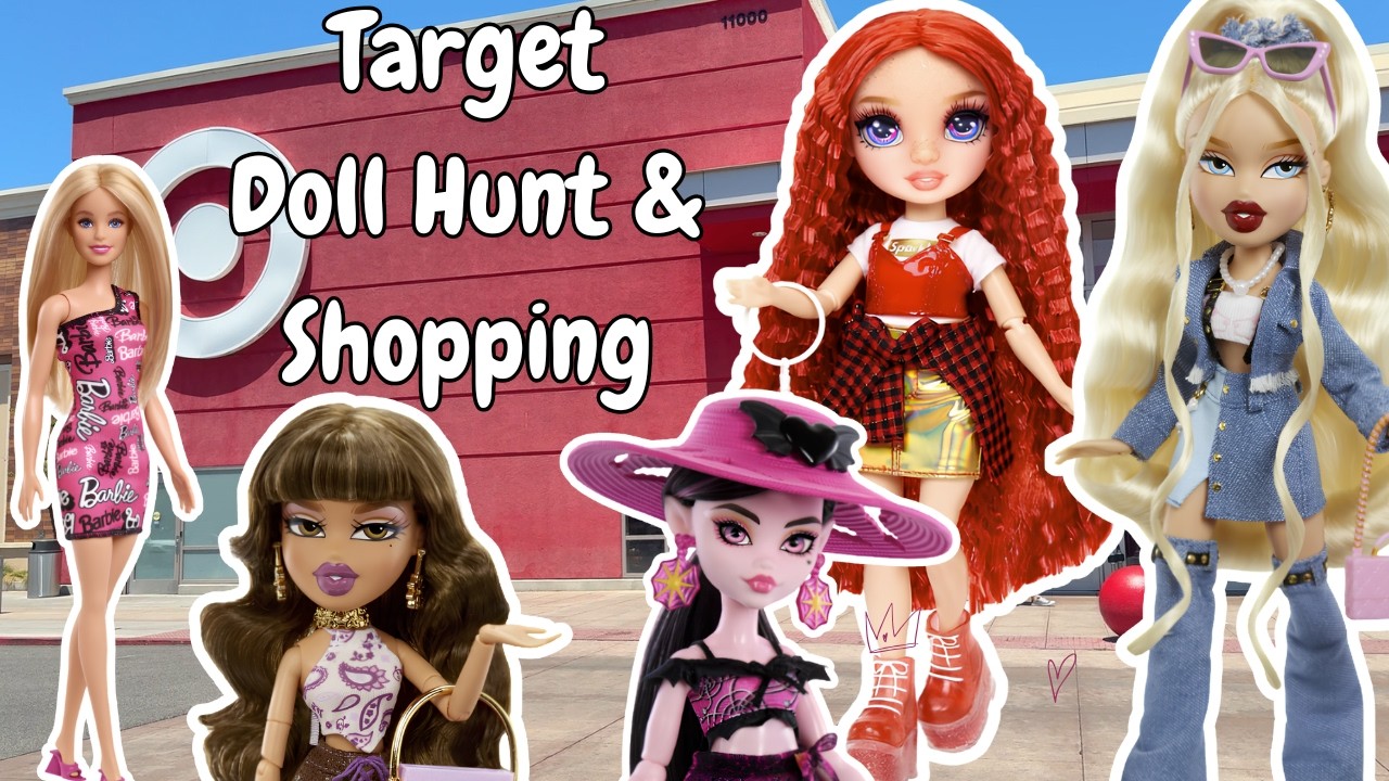 Target Store visit - The shelves are FULL! * DOLL HUNT !  *BARBIE * Monster High * RH *