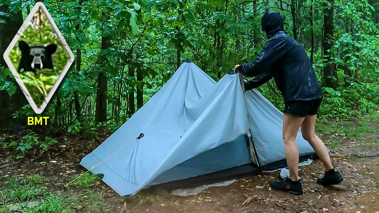 Solo Backpacking In A Downpour With The Lanshan 2 Pro (plus Seeing My First Bear In YEARS!)