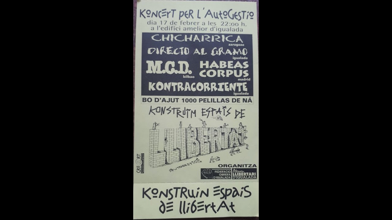 M.C.D. - Directo en Igualada (Catalunya) 17-02-2000