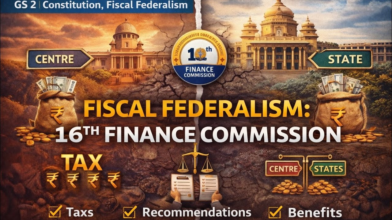 Have States Gained? 16th Finance Commission Analysis | UPSC GS 2 #upsc #prelims2026 #upscpreparation