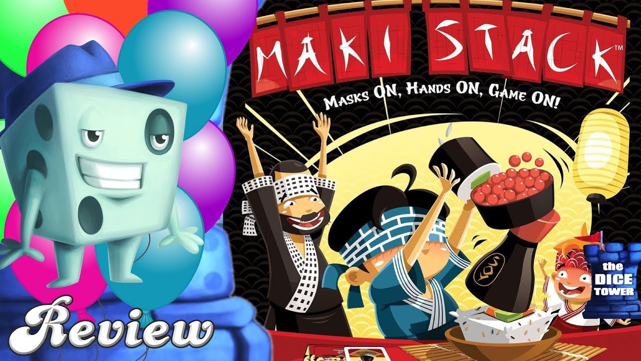 Maki Stack Review - with Tom Vasel