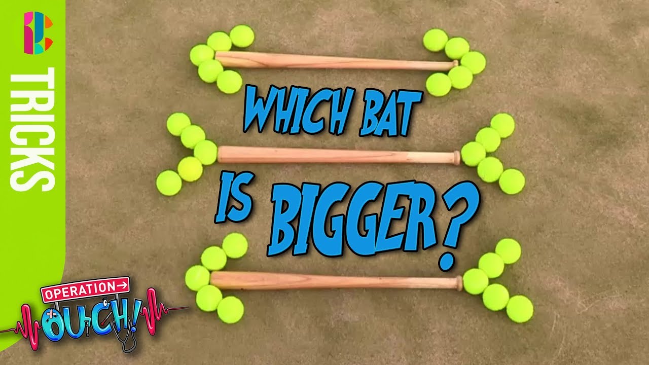 How to make things look bigger trick | Operation Ouch!
