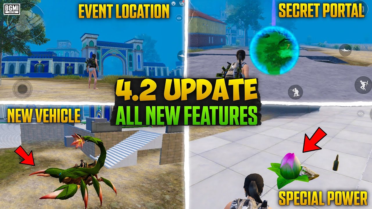 4.2 Update is Here | Bgmi 4.2 Update All New Features | Kumari Gamer