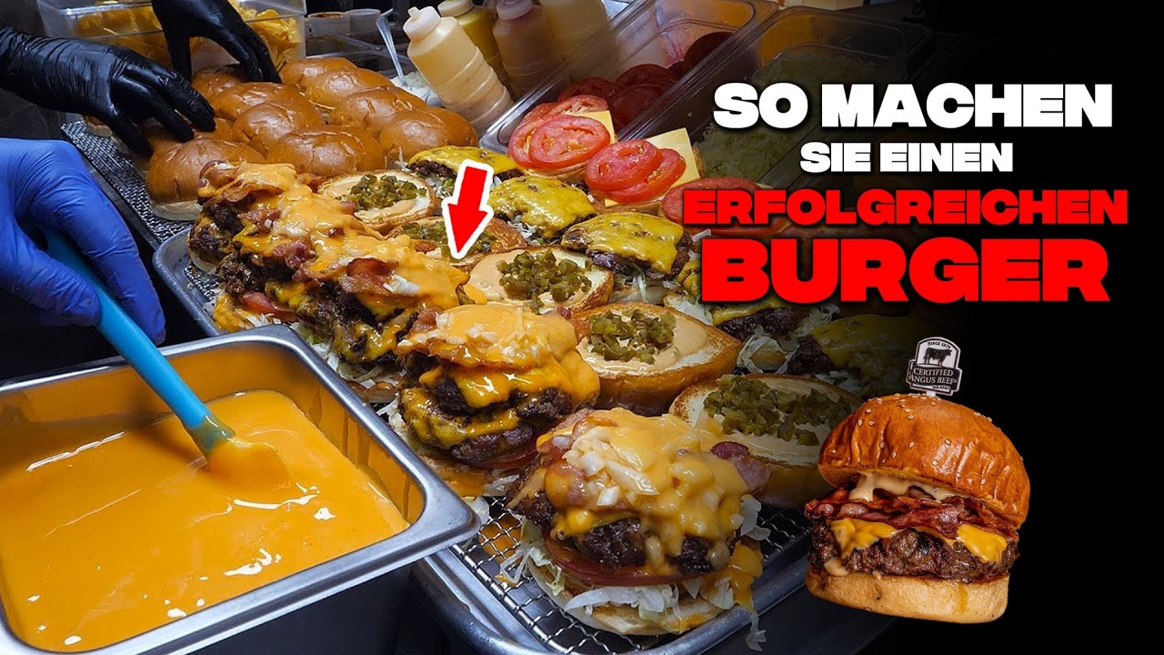 So machen Sie den besten Hamburger der Welt [Prozess in der koreanischen Küche]