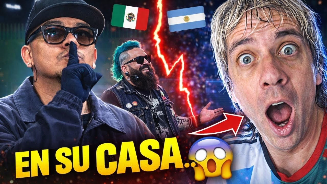 ARGENTINO INSULTÓ A MÉXICO Y ACZINO LO HUMILLO EN VIVO 😱🔥  ACZINO vs CHILI PARKER