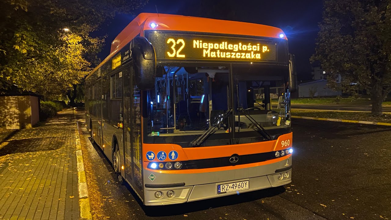 MPK Rzeszów linia 32 Obrońców Poczty Gdańskiej - Niepodległości przez Matuszczaka