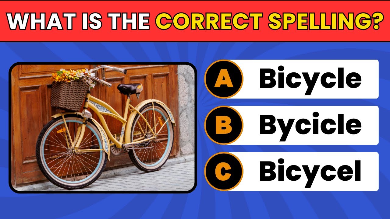 50 Ultimate Spelling Quiz Challenge: Easy to Extreme! 🧠 Can You Beat Level 50?