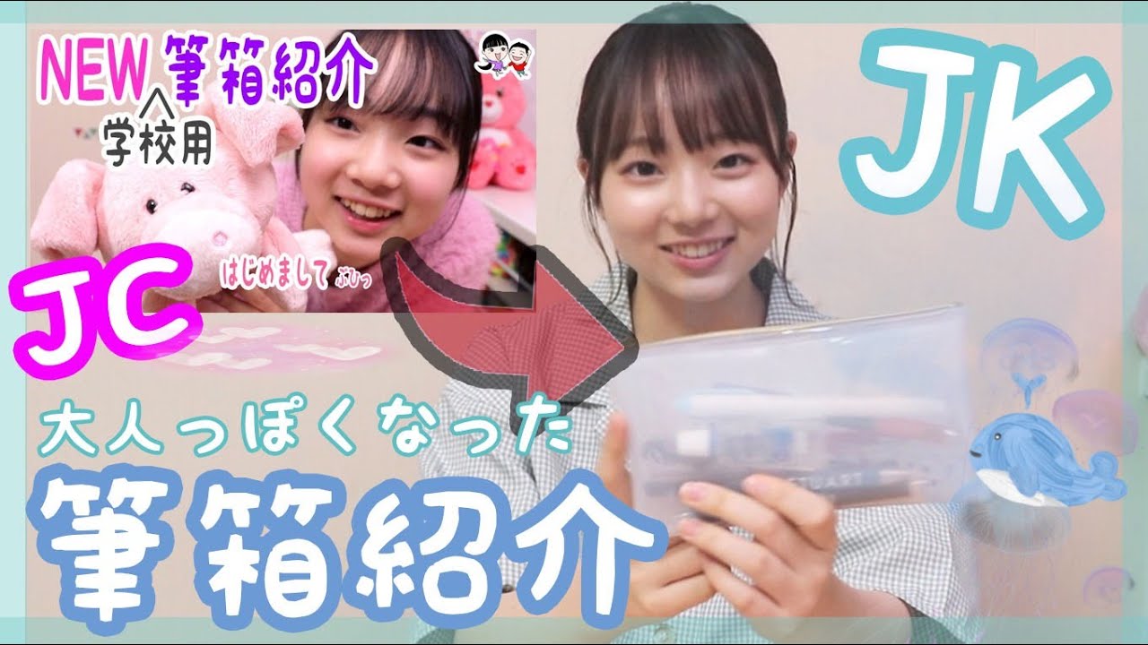 高校生になってシンプル化した私の筆箱紹介【ベイビーチャンネル】