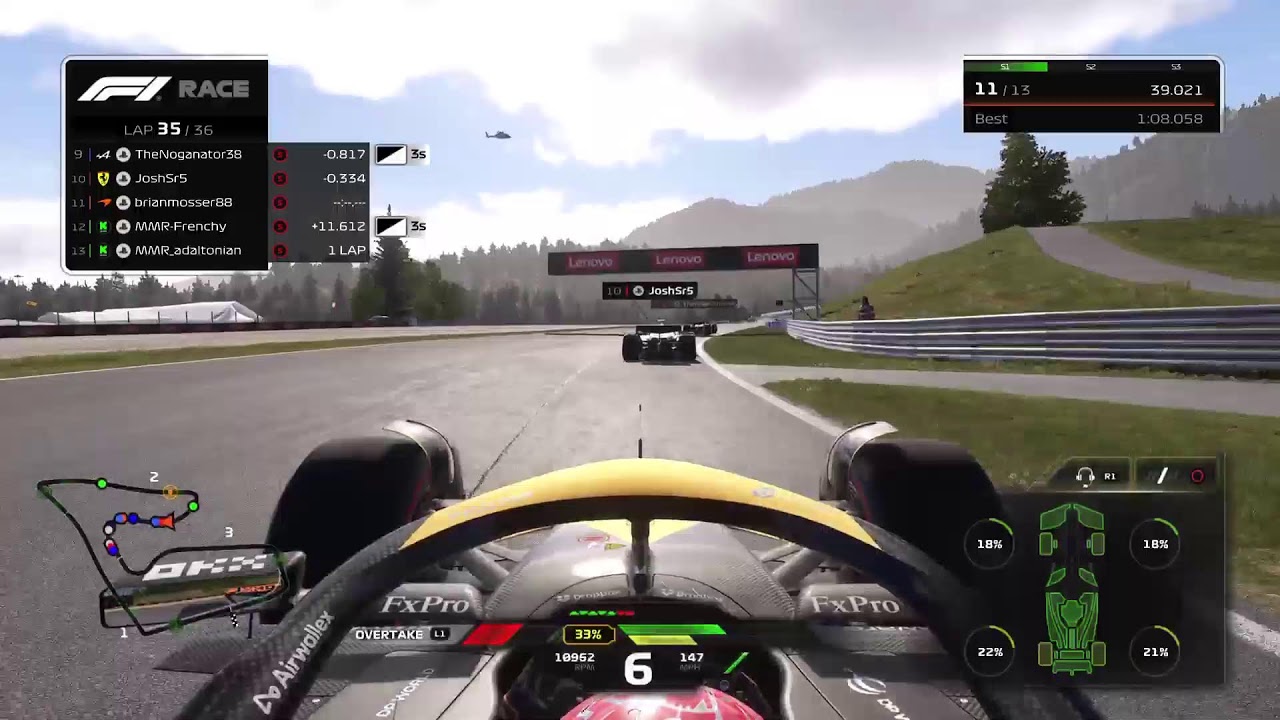 MIDWEST F1 LEAGUE SEASON 13 DIV 2 ROUND 6 @ AUSTRIA