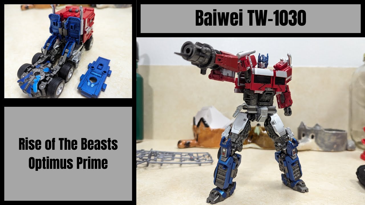 Baiwei TW-1030 ROTB Optimus Prime Unboxing and Review