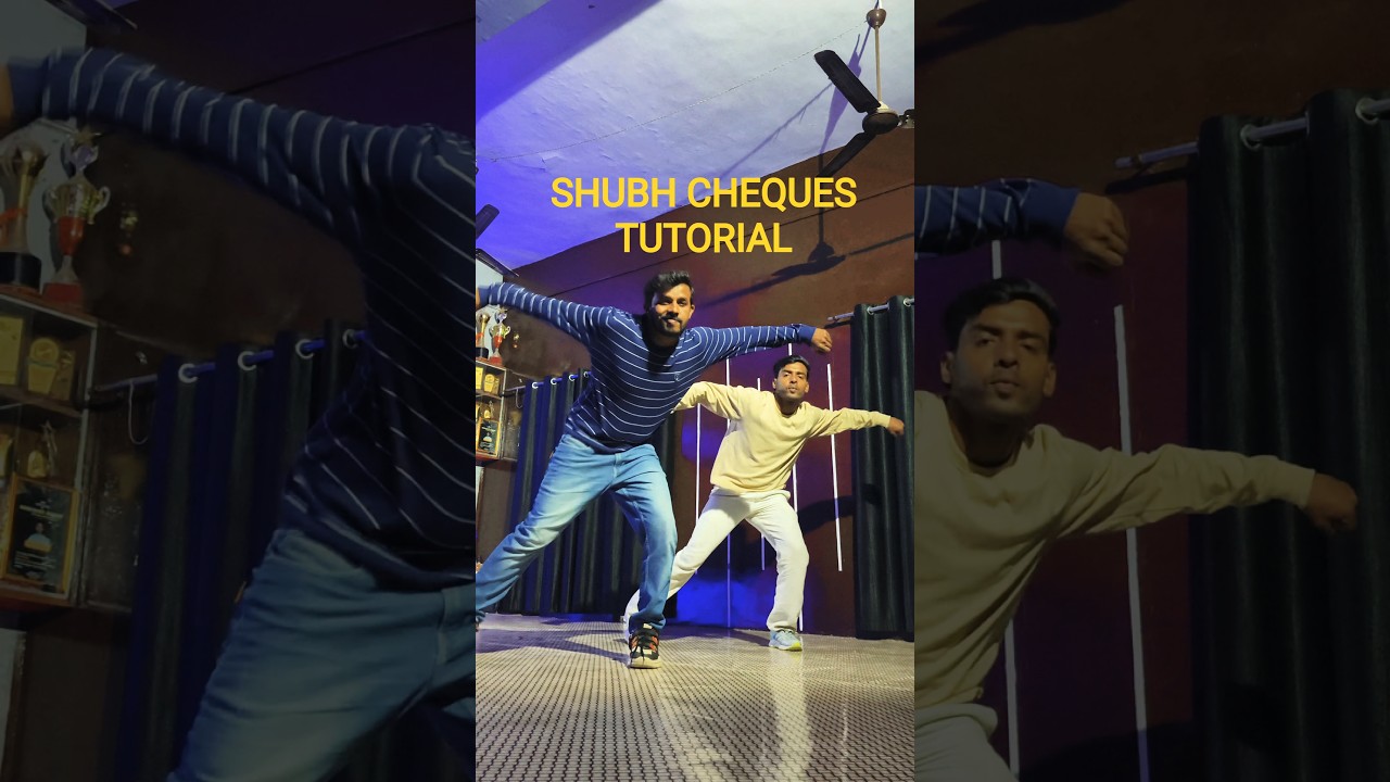 Cheques Song 🔥 Shubh | Easy Hip Hop Steps. 